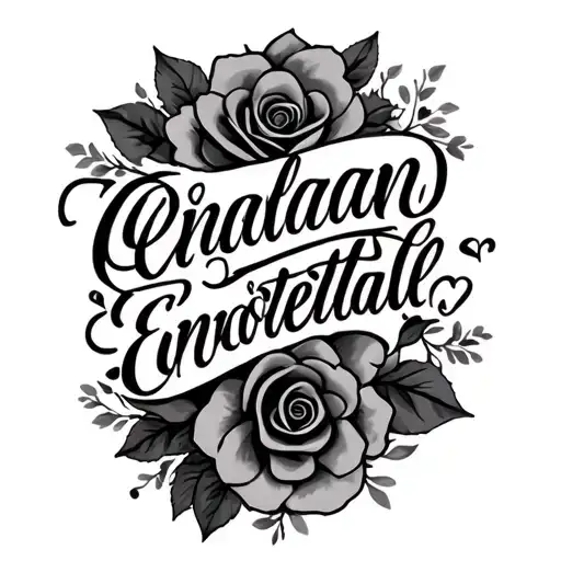 Unforgettable Written In Cursive