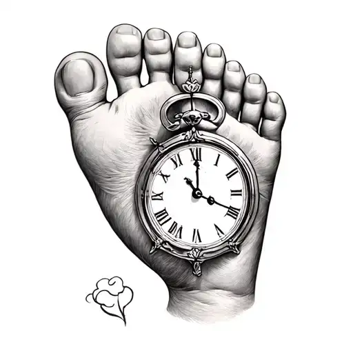 Birth Foot Clock