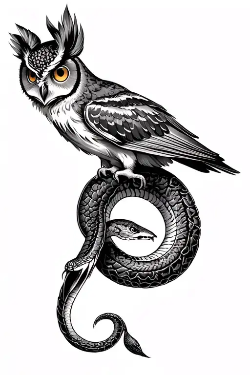 Owl And Snake Book