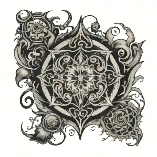 Gothic Style Abstract Design