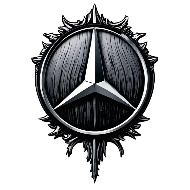 Mercedes Logo Inside Buick Logo