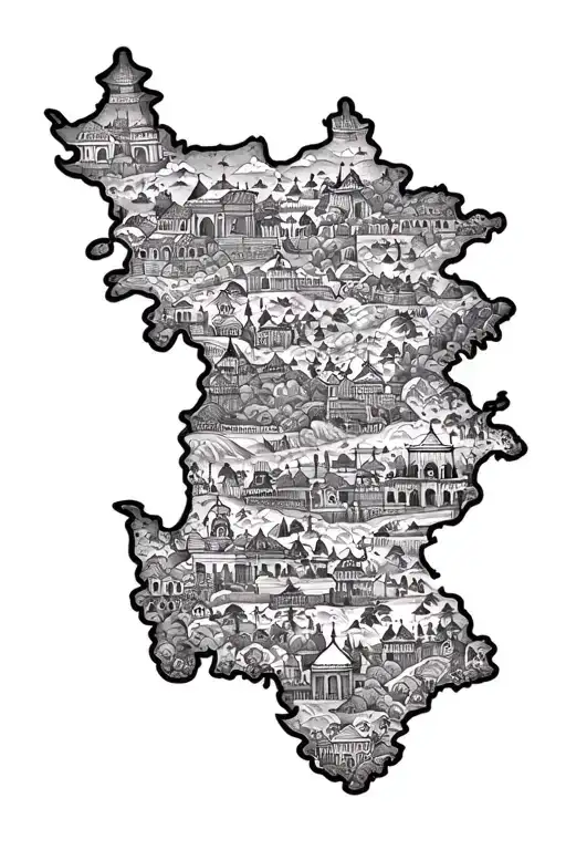 Punjab Map With Its Culture