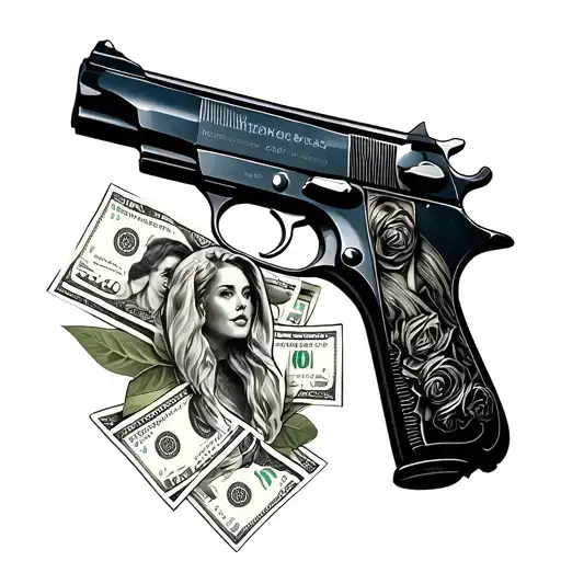 Automotive Nature Money Women Guns