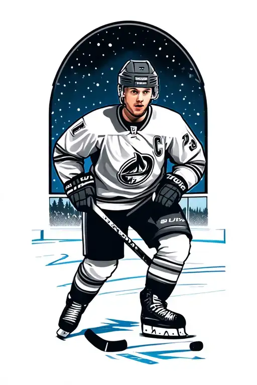 Ice Hockey Landscape