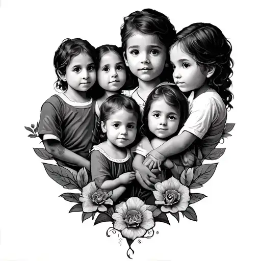 Tattoo For Five Siblings