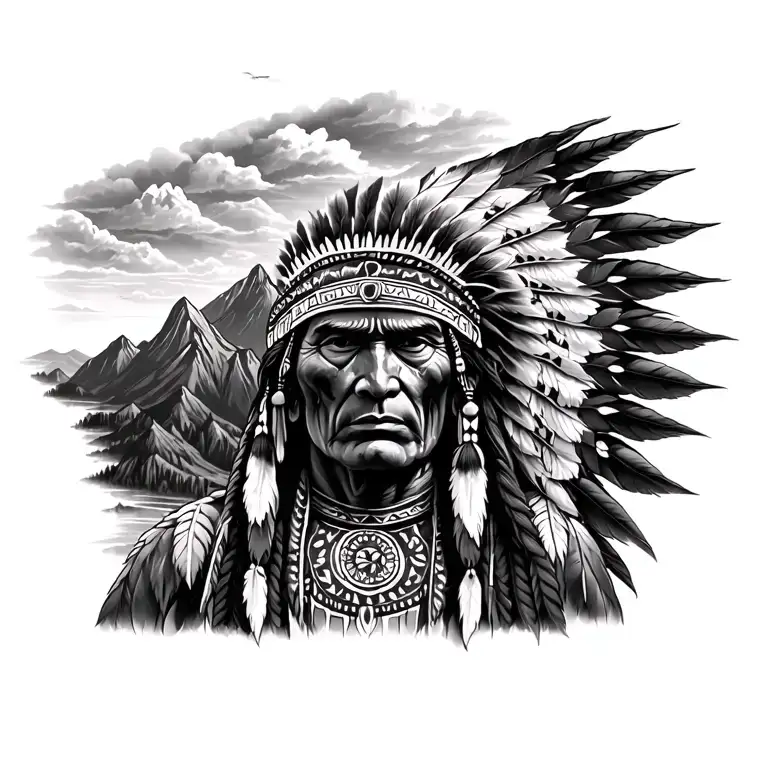 Native American Scenery