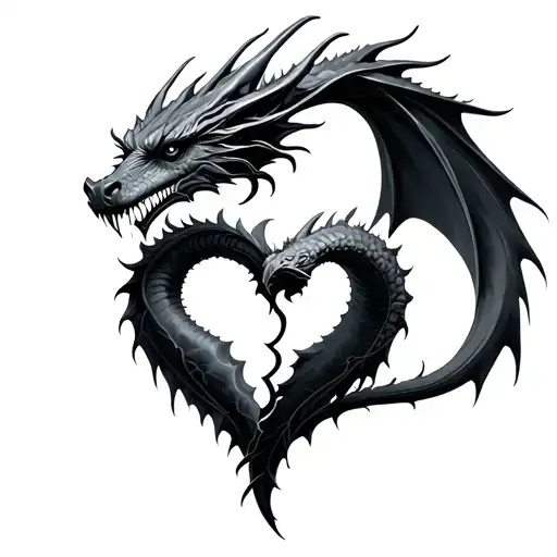 Broken Heart Dragon