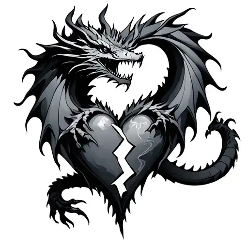 Broken Heart Dragon