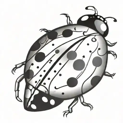 Ladybug Outline