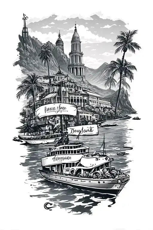 Travel Destinations Marked