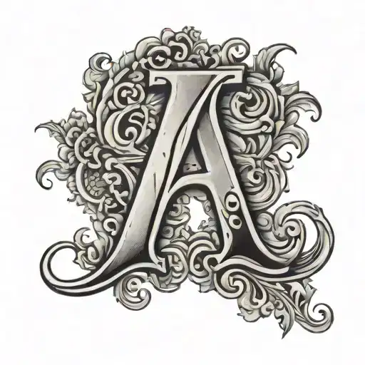 U And K Name Letter