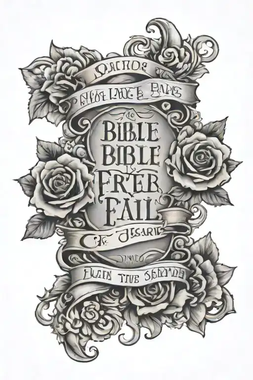 Bible Verse Written Inside Of Forearm
