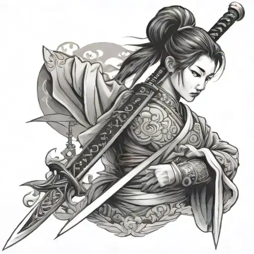 Female Samurai Sword