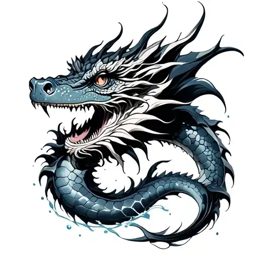 Water Dragon Water Darken Everything