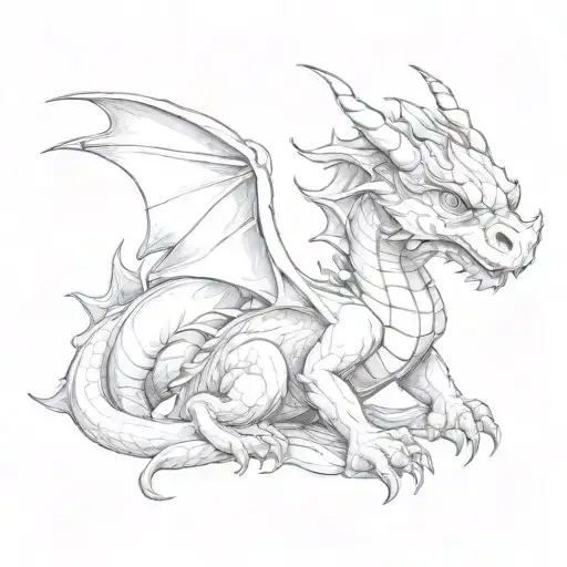 3 Baby Dragon Intertwined