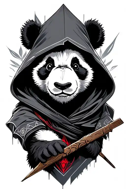 Panda And Assassin Creed