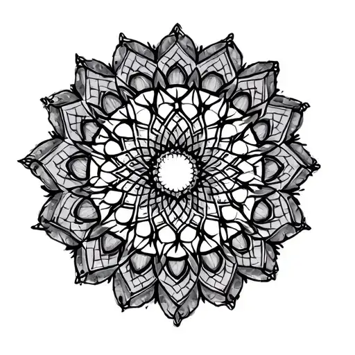 Geometric Mandala Design