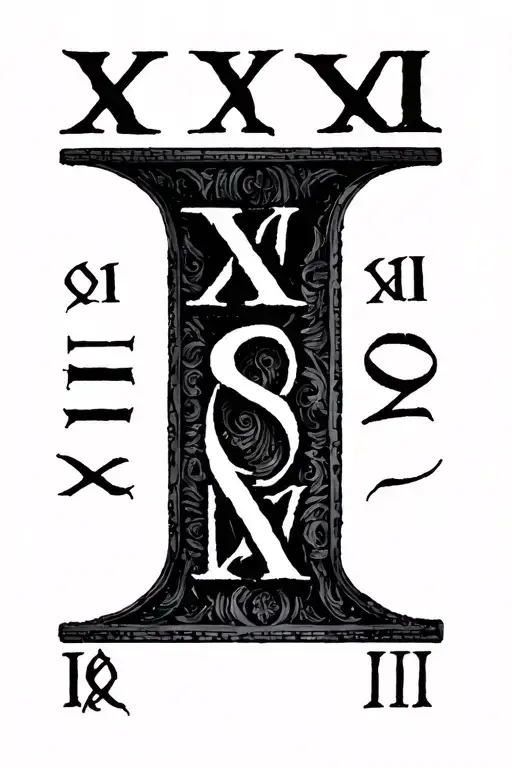 Roman Numerals Representing Important Dates