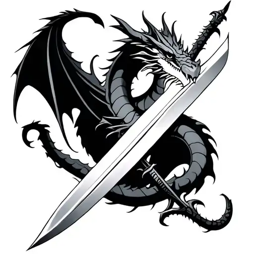 Dragon And Sword