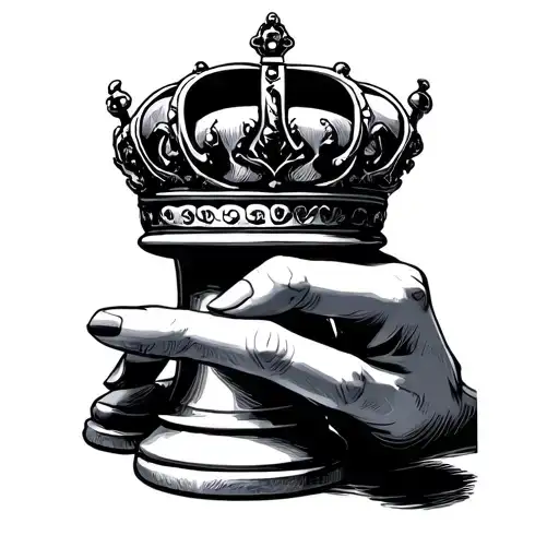 Hand Of All Queen Chess Piece