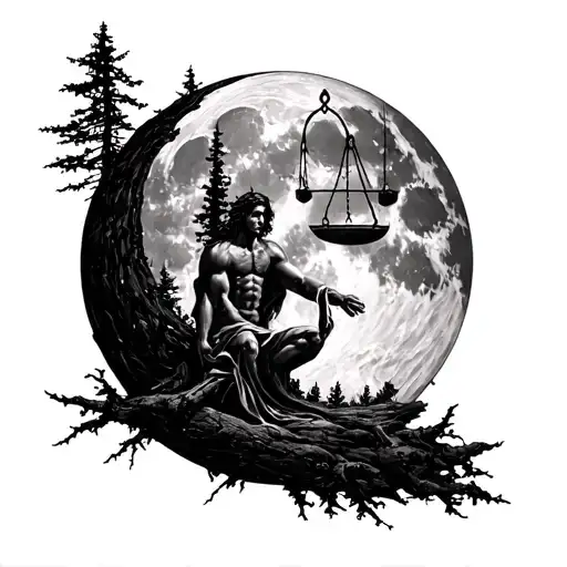 Moon Libra Male Forest