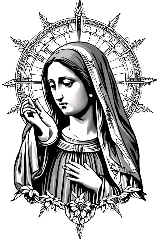 Mother Mary Cyber Sigilism