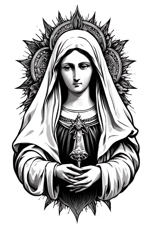 Mother Mary Cyber Sigilism