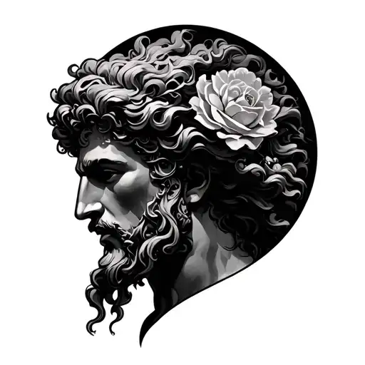 Greek Mythology God And Meduza