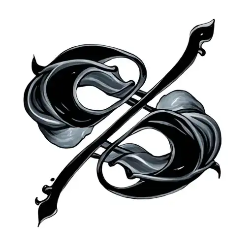 Infinity Sign With Jade & Taylin On Either Side