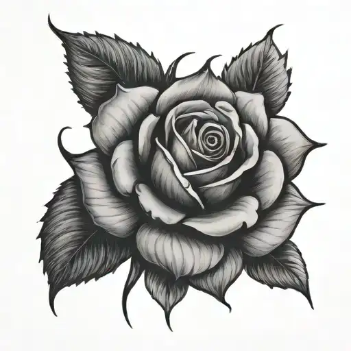 One Black Rose