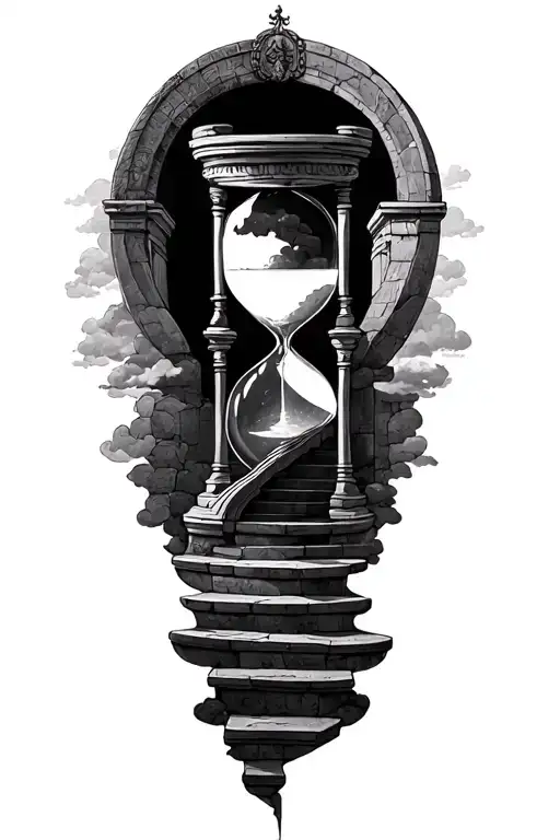 Hourglass Stair Way To Heaven