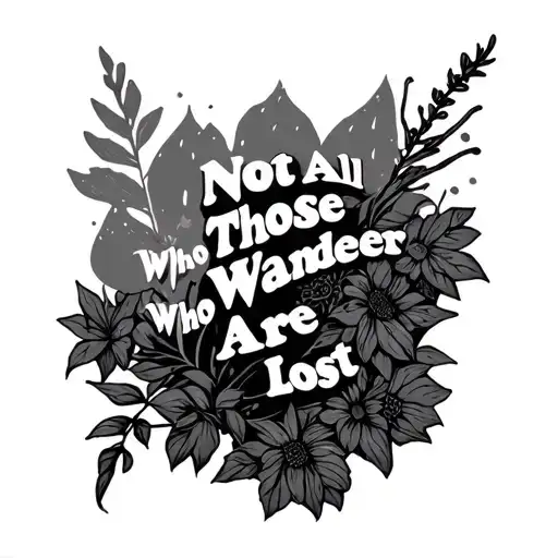 Not All Those Who Wander Are Lost
