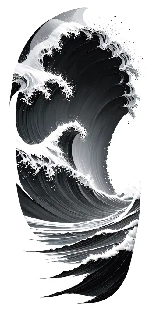 Realistic Ocean Wave Crashing