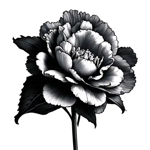 Carnation And Daffodil