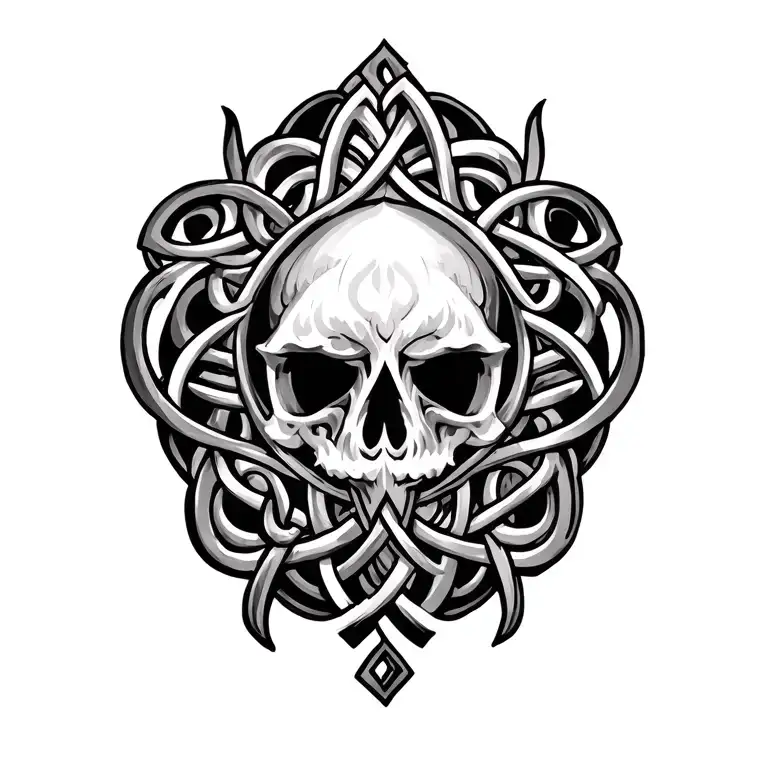 Celtic Pattern With Elements