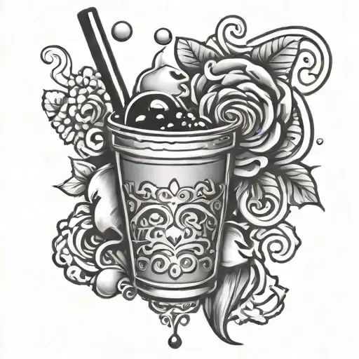 Bry Boba Drink Heart