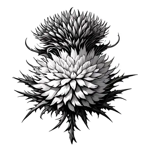 Scottish Thistle Wrists Instead