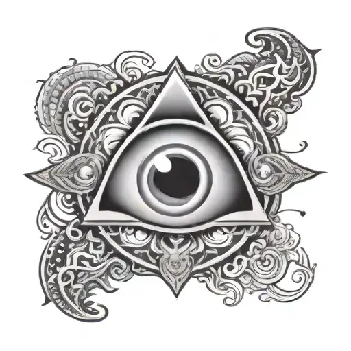 Third Eye Symbol Integrated