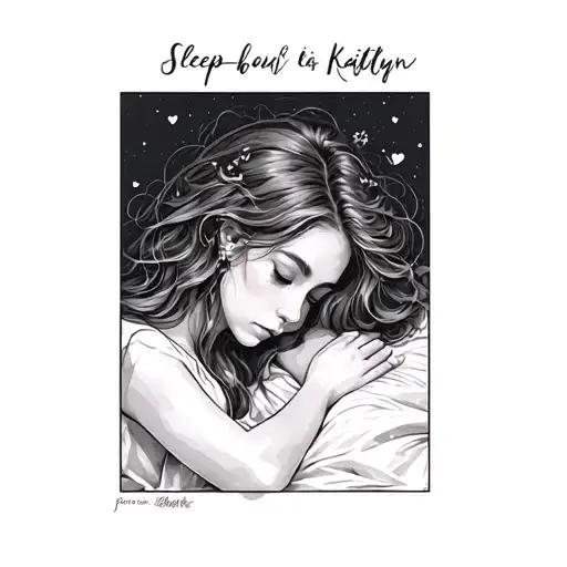Sleep Kaitlyn With Cursive