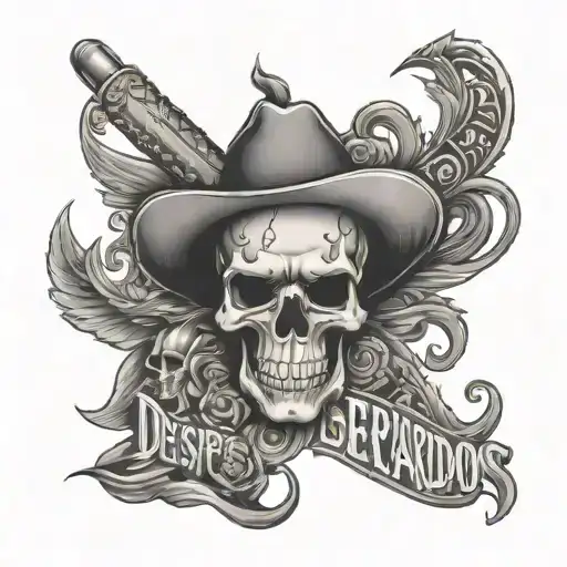 Desperados Text Western Type