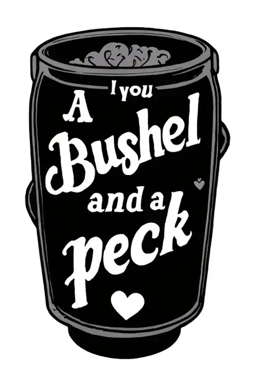 I Love You A Bushel And A Peck