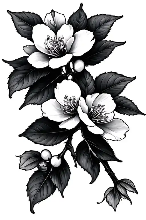 Cherry Blossom Branch