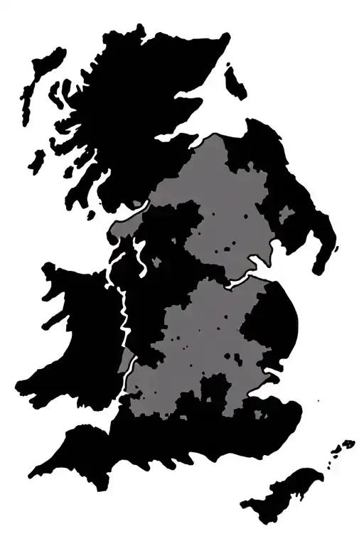 England Map Historic