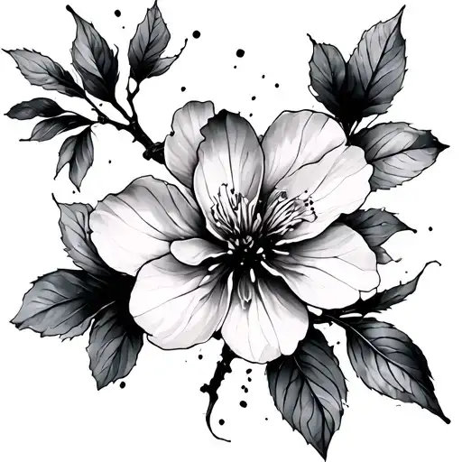 Cherry Blossom Trash Polka