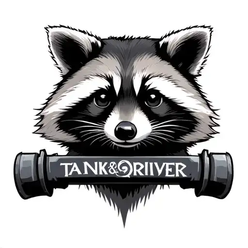 Raccoon Tankdriver
