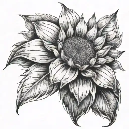 Girassol Com A Frase Hoc Non Pereo Habebo Fortior Me