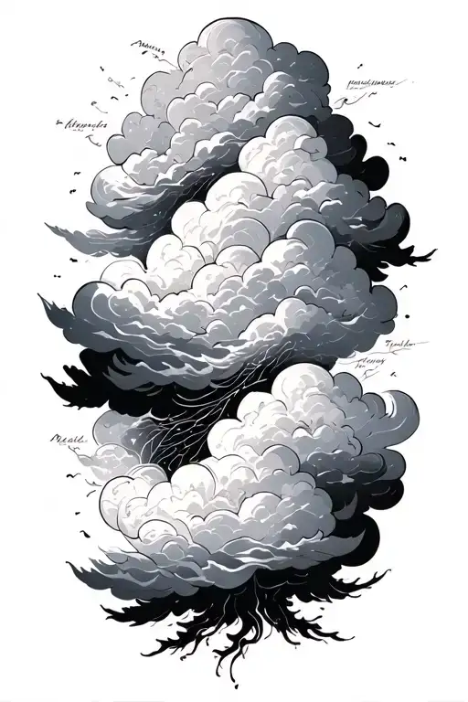 Cloud And Bible Verses Surrounding