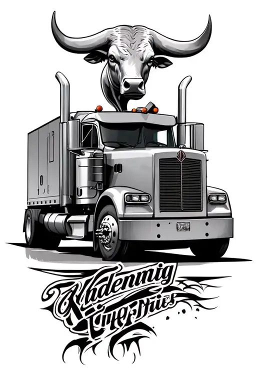 Kenworth And Scrub Bull