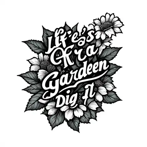 Life's A Garden Dig It