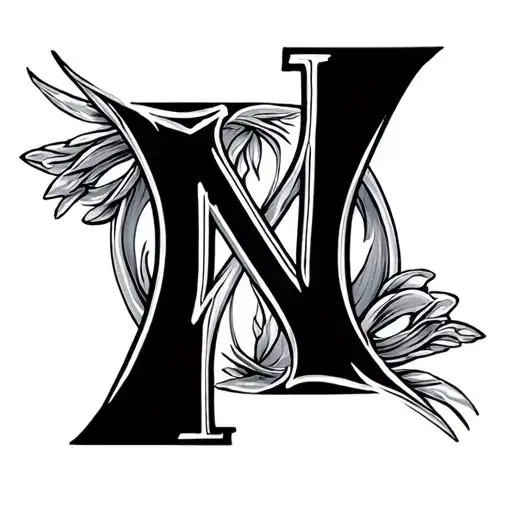 Vertical Roman Numeral